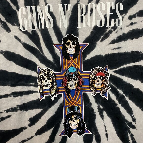 Guns N' Roses Appetite for Destruction Album Art Tie Dye T-Shirt 2XL - Picture 2 of 4